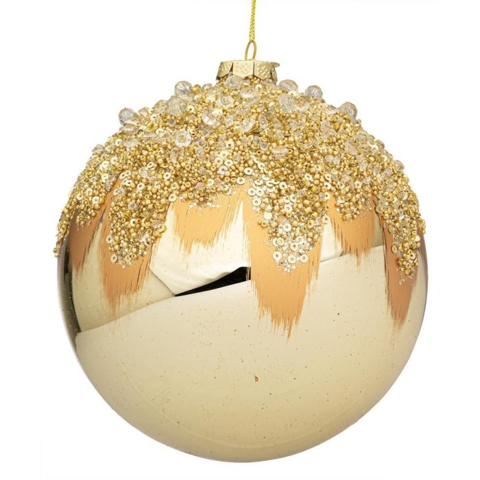 SFERA VETRO GLEEFUL CHAMPAGNE D.150